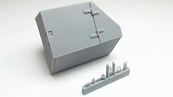 【中古】SBSモデル 1/16 ドイツ軍 Sd.Kfz.171 パンターG型用 赤外線暗視装置防弾格納庫 (トランぺッター用) プラモデル用パーツ SBM16007