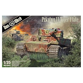【中古】ダス・ヴェルク 1/35 ドイツ軍 Sd.Kfz.181 6号戦車 ティーガー1 後期型 プラモデル USCDW35028