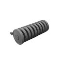 【中古】エフシーモデル 1/35 ドイツ軍 38(t) 焼き焦げた転輪セット(片側入り) プラモデル用パーツ FC37055