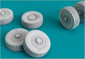 【中古】レスキット 1/35 M142 (HIMARS) 自重変形ホイール タイプ2 (トランぺッター用) プラモデル用パーツ RSK35-0034