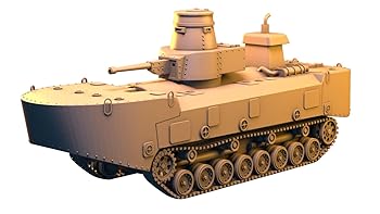 【中古】(非常に良い)IDAPテクノロジー(IDAP Technology) 1/72 日本 特三式内火艇 カチ車 3Dプリンター製キット PD72099