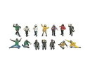 【中古】ハセガワ 1/48 アメリカ海軍 パイロット/デッキクルー セット A プラモデル X48-6