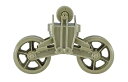 【中古】(非常に良い)アスカモデル 1/35 アメリカ軍 M4シャーマン 垂直懸架サスペンションセットC 極初期型 プラモデル用パーツ 35-015