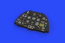 【中古】(非常に良い)エデュアルド 1/48 ルック スピットファイアMk.14 計器盤 (エアフィックス用) プラモデル用パーツ EDU644018