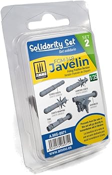 【中古】(非常に良い)アモ 1/35 FGM-148 ジャベリン セットNo.2 発射状態 3Dプリンター製キット AMO-8971