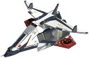 【中古】エイチエムエー(Hma) 『ウルトラマン80』 UGM主力戦闘機 シルバーガル プラスチック組立モデルキット