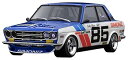 【中古】ignition model 1/18 ダットサン Bluebird (510) White/Blue #85 完成品