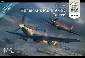 【中古】(非常に良い)Arma Hobby アルマホビー 1/72 イギリス空軍 ハリケーン Mk.2a/b/c ディエップの戦い デュアルコンボ リミテッドエディション プラモデル ADL700