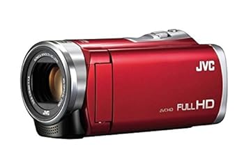 【中古】(非常に良い)JVCケンウッド ビデオカメラ Everio GZ-HM33-R