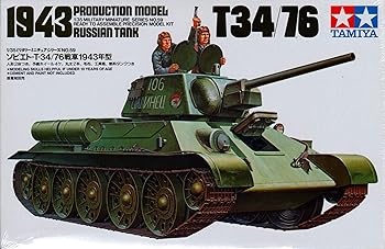 【中古】タミヤ 1/35 ミリタリーミニチュアシリーズ T-34/76 (43)