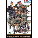 【中古】タミヤ(TAMIYA) 1/48 ミリタリーミニチュアシリーズ No.12 ドイツ陸軍 国防軍 歩兵チーム プラモデル 32512