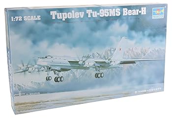 【中古】(非常に良い)トランペッター 1/72 ツポレフ Tu-95MSベアーH プラモデル