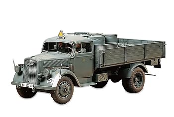 【中古】タミヤ 1/35 ミリタリーミニチュアシリーズ No.291 ドイツ陸軍 3トン 4×2 カーゴトラック プラ..