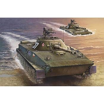 【中古】(非常に良い)トランペッター 1/35 ポーランド軍 PT-76B プラモデル