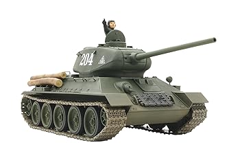 【中古】タミヤ スケール限定シリーズ 1/25 ソビエト 中戦車 T-34 TYPE85 89569