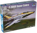 【中古】(非常に良い)トランペッター 1/72 アメリカ空軍 F-100D スーパーセイバー プラモデル