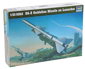 【中古】トランペッター 1/35 SAM-2 地対空誘導ミサイル/地上ランチャー プラモデル
