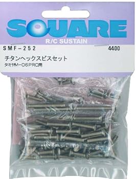 【中古】スクエア チタンヘックスビスセット (タミヤM-06PRO用) SMF-252
