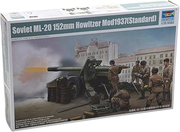 【中古】(非常に良い)トランペッター 1/35 ソビエト軍 152mm加農榴弾砲M1937 標準型 プラモデル