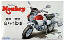 【中古】フジミ模型(FUJIMI) 1/12 バイクシリーズ No.15 Honda モンキー 白バイ仕様 プラモデル