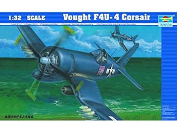 【中古】トランペッター 1/32 米海軍 ヴォート F4U-4コルセア プラモデル