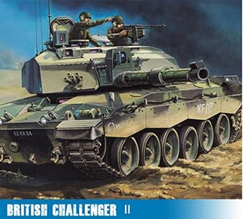 【中古】トランペッター　 1/35　戦車　プラモデル　イギリス　陸軍　主力戦車　チャレンジャー　2　II　00308