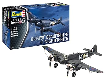 【中古】(非常に良い)ドイツレベル 1/48 イギリス空軍 ボーファイター IF ナイトファイター プラモデル..