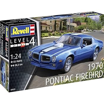 【中古】ドイツレベル(Revell) 1/24 1970 ポンティアック ファイアーバード プラモデル 07672