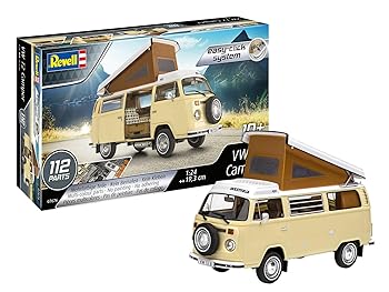 【中古】ドイツレベル 1/24 VW T2 キャンパー プラモデル 07676