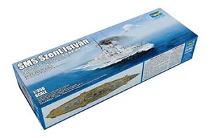 【中古】(非常に良い)トランペッター 1/350 オーストリア=ハンガリー帝国海軍 戦艦 SMS セント・イシュトヴァーン プラモデル 05365
