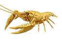【中古】(非常に良い)自由研究シリーズ No.24 EX-5 いきもの編 アメリカザリガニ (ゴールド) プラモデル