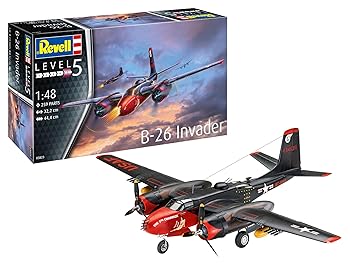 【中古】(非常に良い)Revell 03823 B-26C インベーダー 1:48スケール 未構築/未塗装 プラモデルキット