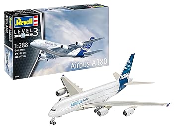 【中古】(非常に良い)ドイツレベル(Revell) 1/288 エアバス A380 プラモデル 03808