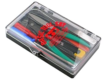 【中古】タミヤ クラフトツールシリーズ No.16 ベーシックツールセット プラモデル用工具 74016