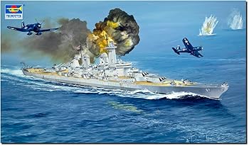 【中古】トランペッター(TRUMPETER) 1/350 アメリカ モンタナ級戦艦 BB-68 オハイオ プラモデル 05373 ..