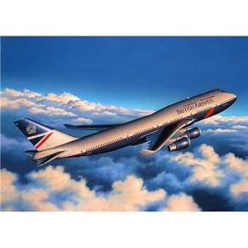 【中古】(非常に良い)ドイツレベル 1/144 747-400 英国航空 04204 プラモデル