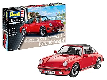 【中古】(非常に良い)ドイツレベル(Revell) 1/24 ポルシェ 911G タルガ プラモデル 07689