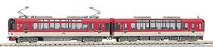 【中古】(非常に良い)KATO Nゲージ 叡山電鉄900系 きらら レッド 10-411 鉄道模型 電車