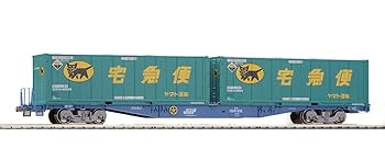 【中古】(非常に良い)TOMIX HOゲージ コキ104形 ヤマト運輸コンテナ付 HO-738 鉄道模型 貨車