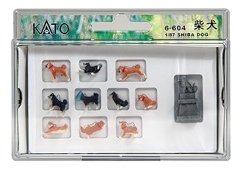 【中古】(非常に良い)KATO HOゲージ 1/87 柴犬 6-604 鉄道模型用品