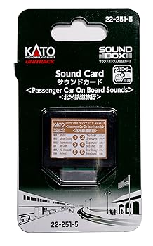 【中古】KATO サウンドカード 北米鉄道旅行 22-251-5 鉄道模型用品