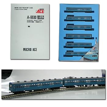 【中古】(非常に良い)マイクロエース Nゲージ 101系 スカイブルー基本6両セット A5530 鉄道模型 電車