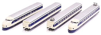 【中古】ロクハン Zゲージ 国鉄 0系新幹線 初期型 「ひかり」 4両基本セット T020-2 鉄道模型 電車