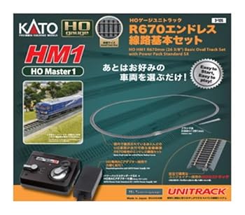 【中古】(非常に良い)KATO HOゲージ HM1 HOユニトラック R670エンドレス線路 基本セット 鉄道模型 レー..