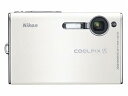 【中古】(非常に良い)Nikon Coolpix S5 6MP デジタルカメラ 光学3倍ズーム (ホワイト)