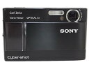 【中古】(非常に良い)SONY デジタルカメラ Cyber-Shot(サイバーショット) DSC-T10 ブラック DSC-T10