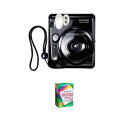 【中古】(非常に良い)Fujifilm Instax Mini 50S インスタントフォトカメラキット 富士フイルム Instax Mini インスタントデイライトフィルム ツインパック 20枚撮り I