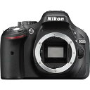【中古】Nikon D5200 24.1 MP CMOS Digital SLR Camera Body Only (Black)