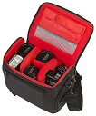 【中古】Canon 700 SR DSLRカメラバッグパッド入りメインコンパートメントと取り外し可能、調節可能なストラップ