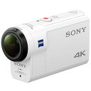 【中古】(非常に良い)SONY(ソニー) ウエアラブルカメラ アクションカム 4K+空間光学ブレ補正搭載モデル(FDR-X3000)